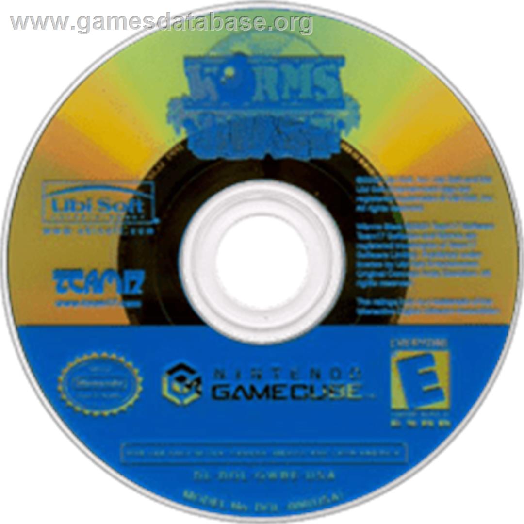Worms Blast - Nintendo GameCube - Artwork - Disc