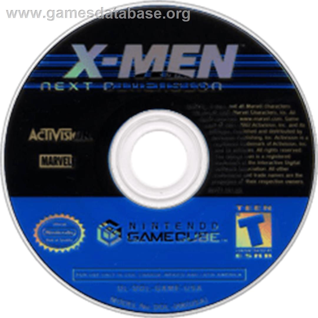 X-Men: Next Dimension - Nintendo GameCube - Artwork - Disc