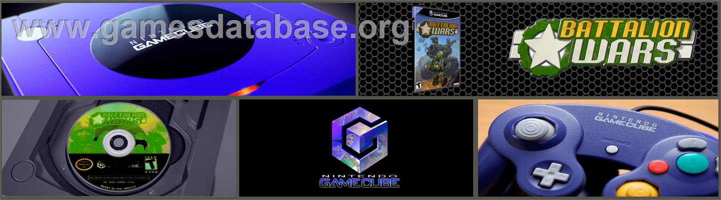 Battalion Wars - Nintendo GameCube - Artwork - Marquee
