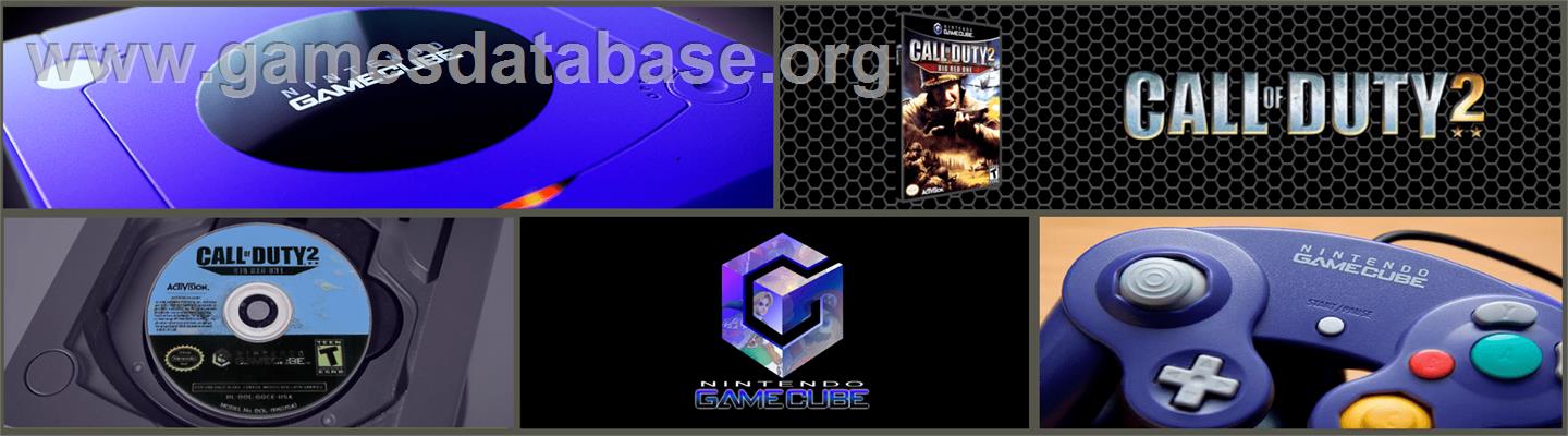 Call of Duty 2: Big Red One - Nintendo GameCube - Artwork - Marquee
