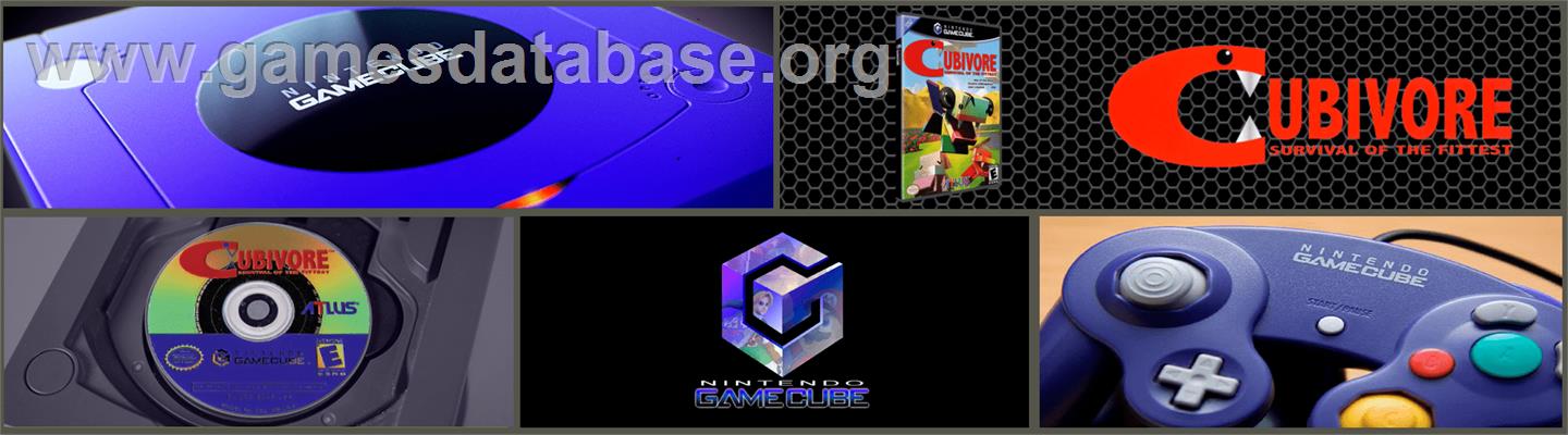 Cubivore - Nintendo GameCube - Artwork - Marquee