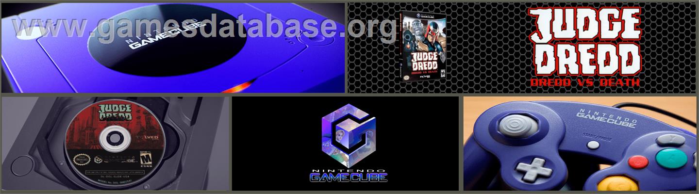 Judge Dredd: Dredd vs Death - Nintendo GameCube - Artwork - Marquee