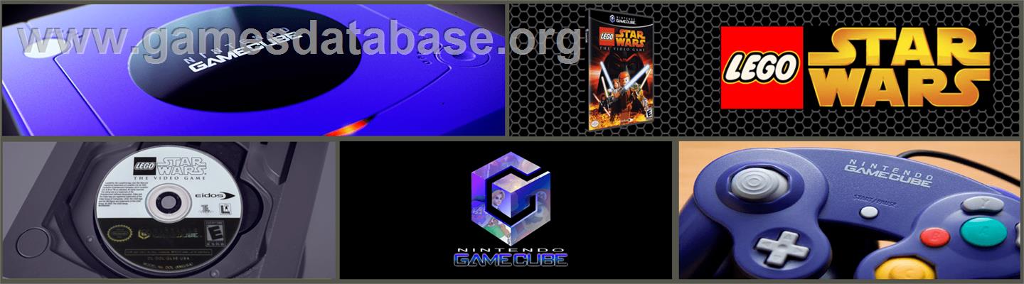 LEGO Star Wars: The Video Game - Nintendo GameCube - Artwork - Marquee