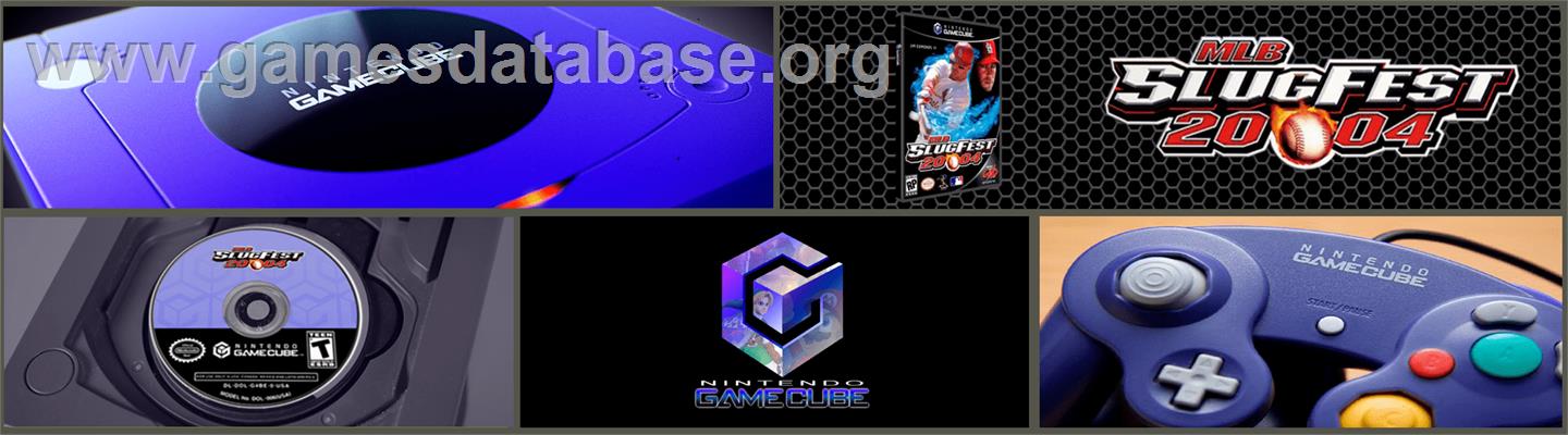 MLB SlugFest 20-04 - Nintendo GameCube - Artwork - Marquee