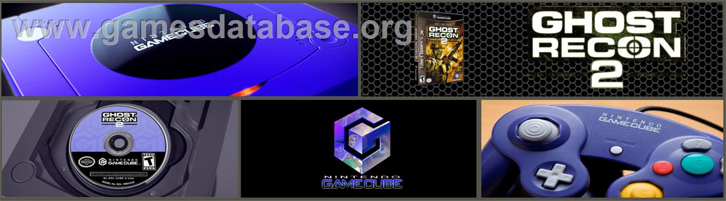 Tom Clancy's Ghost Recon 2 - Nintendo GameCube - Artwork - Marquee