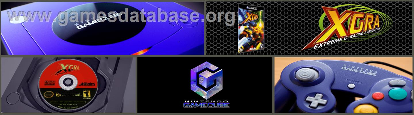XGRA: Extreme G Racing Association - Nintendo GameCube - Artwork - Marquee
