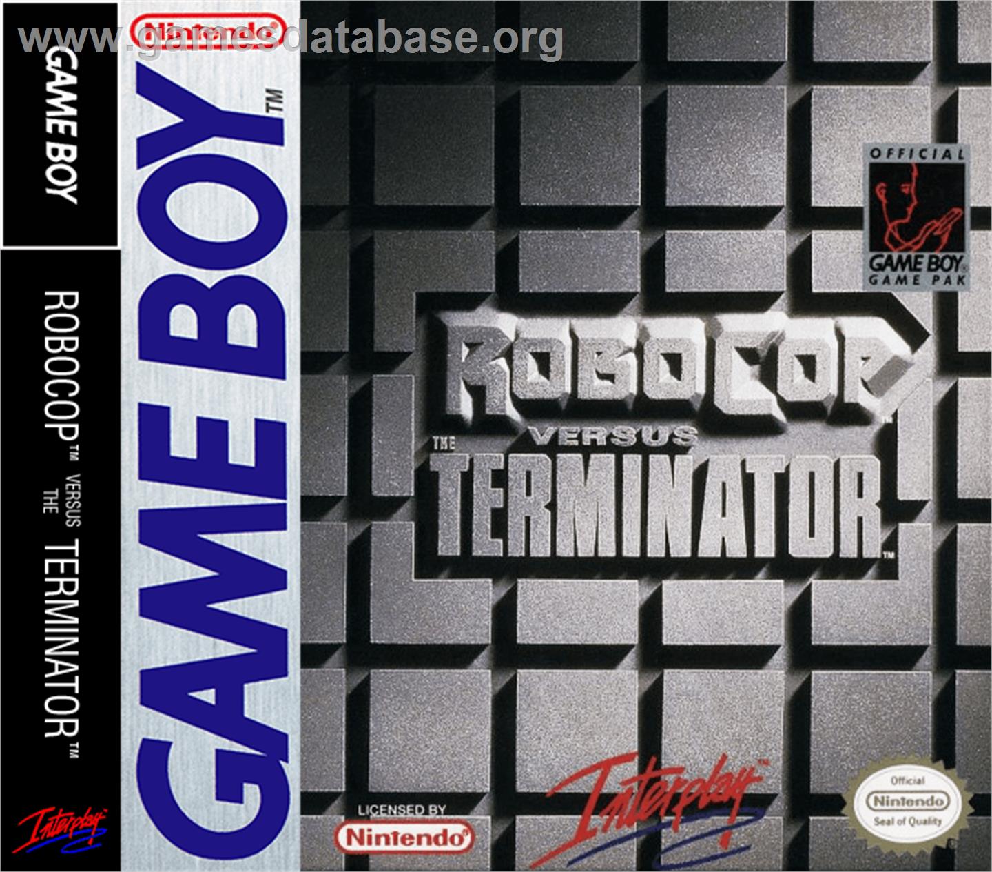 Robocop vs. the Terminator - Nintendo Game Boy - Artwork - Box