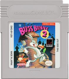 Cartridge artwork for Bugs Bunny Crazy Castle 2 on the Nintendo Game Boy.