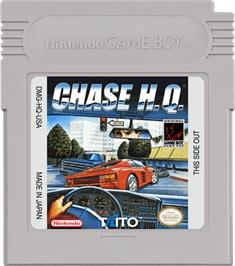 Cartridge artwork for Chase H.Q. on the Nintendo Game Boy.