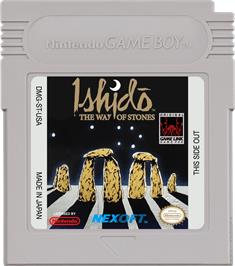 Cartridge artwork for Ishido: The Way of Stones on the Nintendo Game Boy.