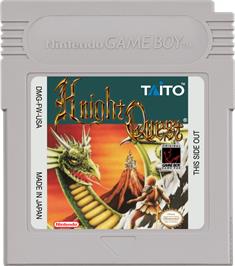 Cartridge artwork for Knight Quest on the Nintendo Game Boy.