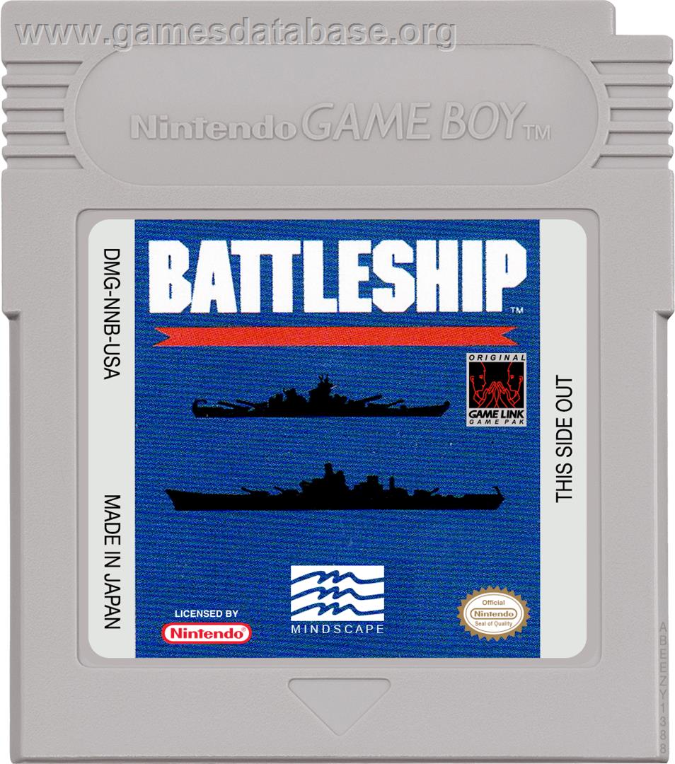 Battleship - Nintendo Game Boy - Artwork - Cartridge