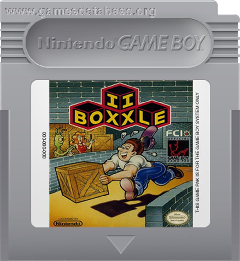 Boxxle II - Nintendo Game Boy - Artwork - Cartridge