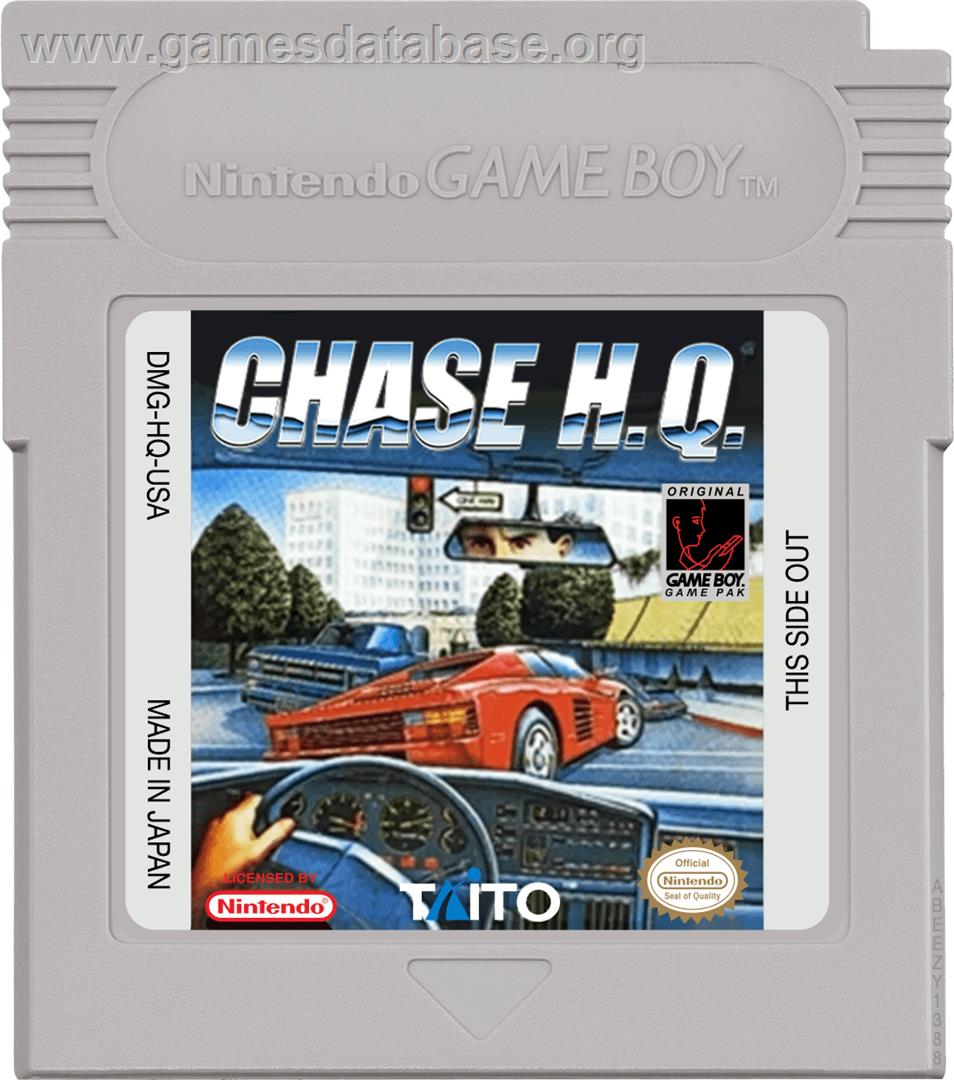 Chase H.Q. - Nintendo Game Boy - Artwork - Cartridge