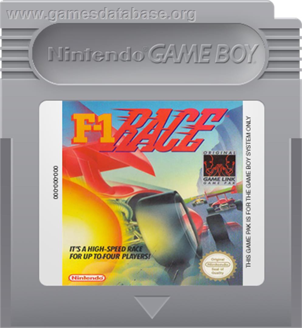 F-1 Race - Nintendo Game Boy - Artwork - Cartridge