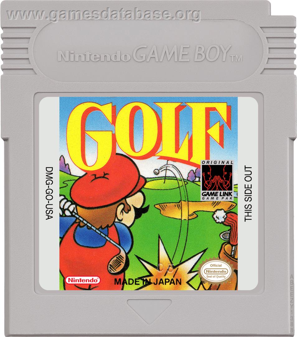 Golf - Nintendo Game Boy - Artwork - Cartridge