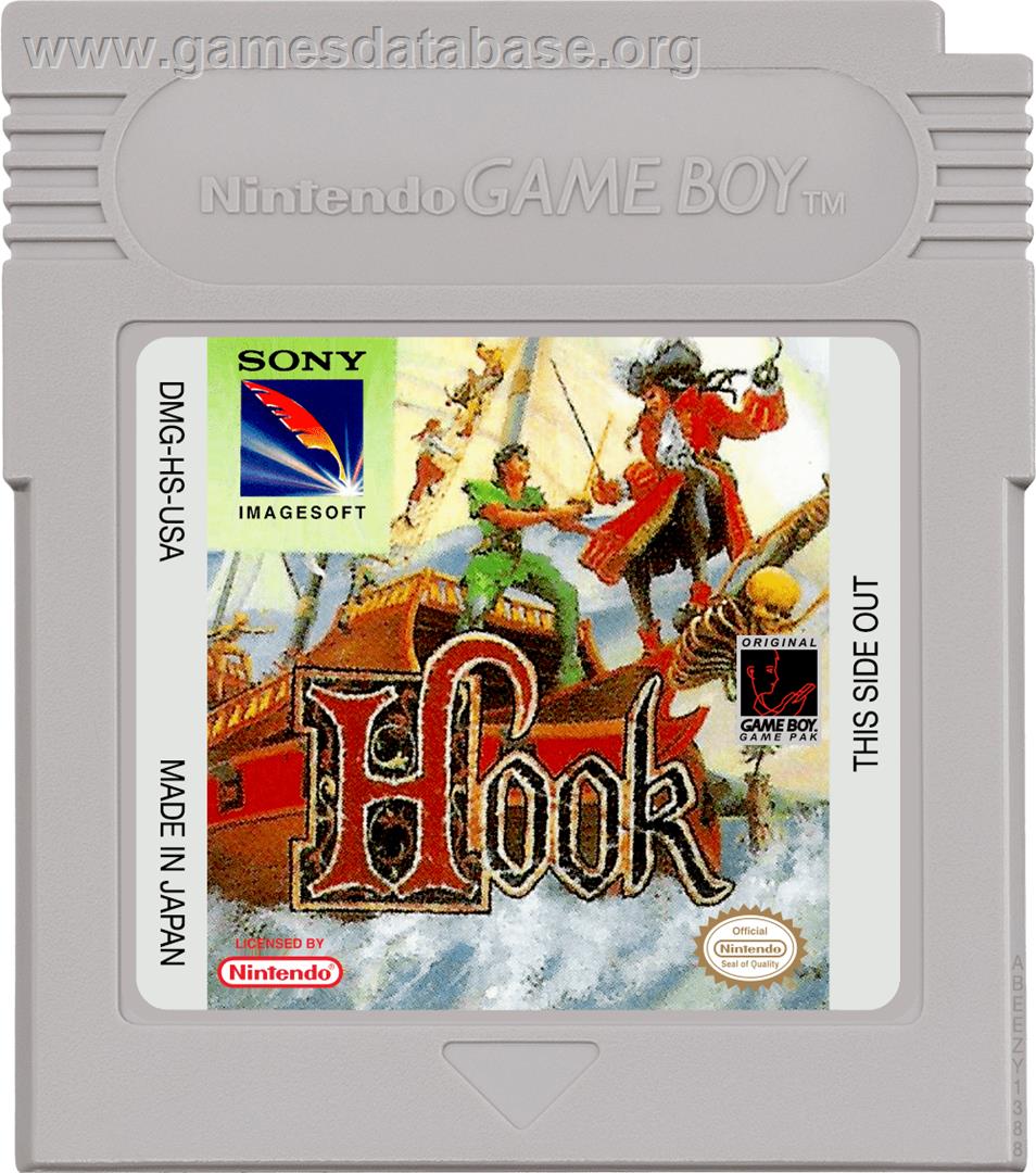 Hook - Nintendo Game Boy - Artwork - Cartridge