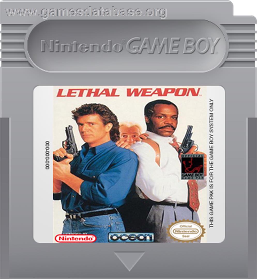 Lethal Weapon - Nintendo Game Boy - Artwork - Cartridge