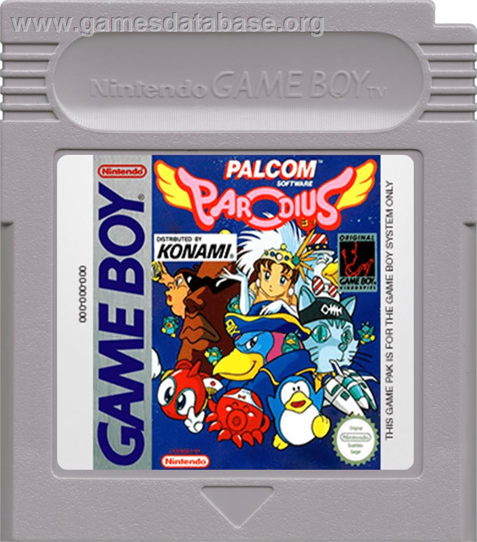 Parodius - Nintendo Game Boy - Artwork - Cartridge
