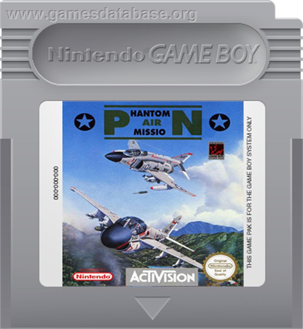 Phantom Air Mission - Nintendo Game Boy - Artwork - Cartridge