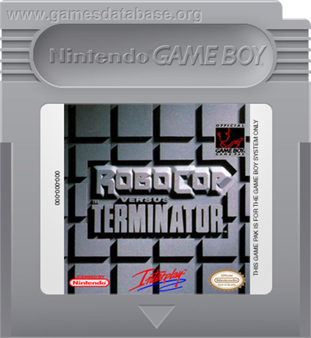 Robocop vs. the Terminator - Nintendo Game Boy - Artwork - Cartridge