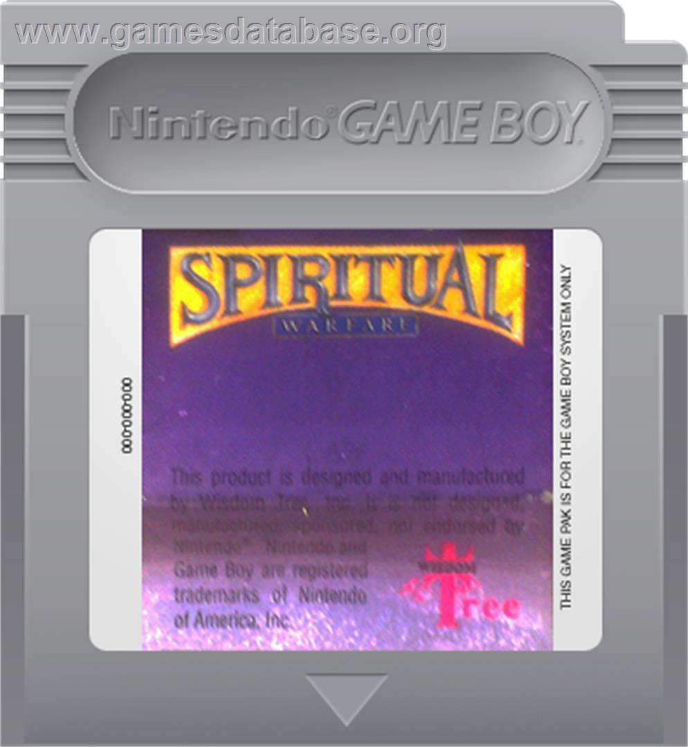 Spiritual Warfare - Nintendo Game Boy - Artwork - Cartridge