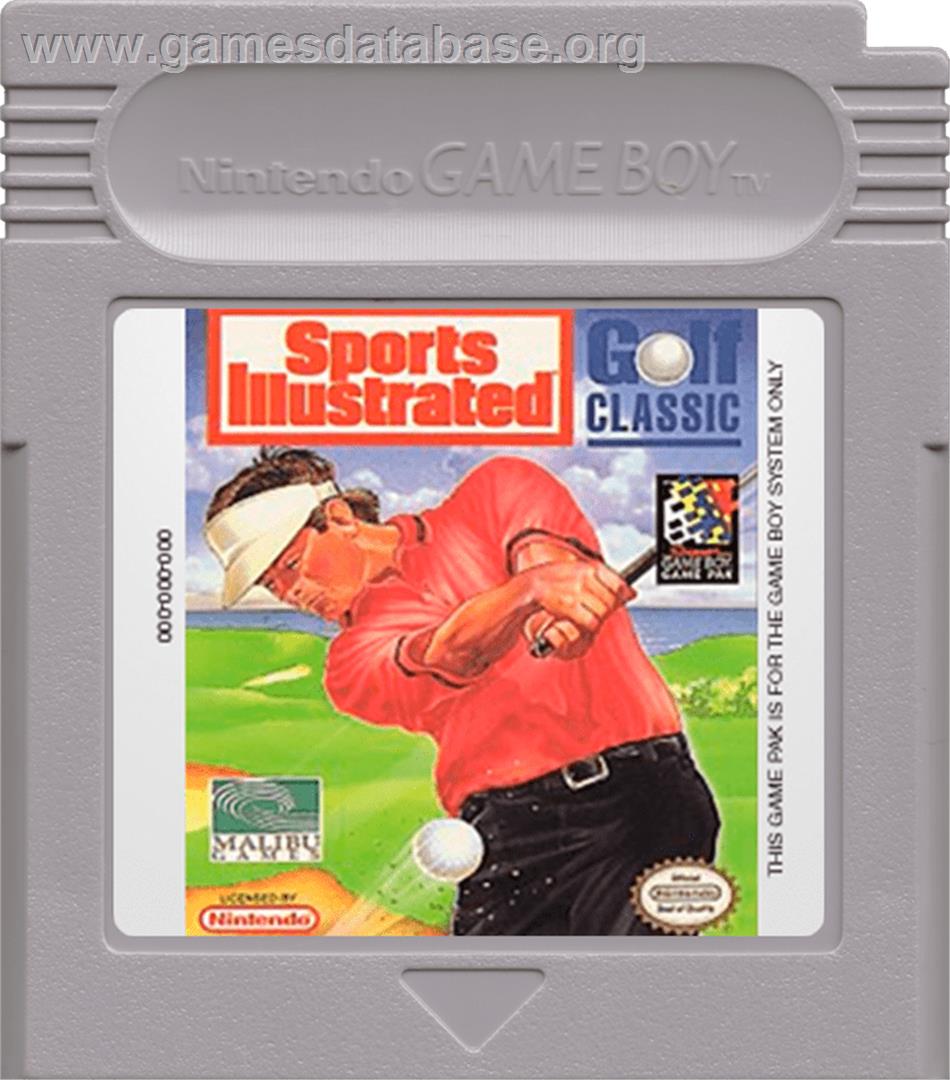 Sports Illustrated - Golf Classic - Nintendo Game Boy - Artwork - Cartridge