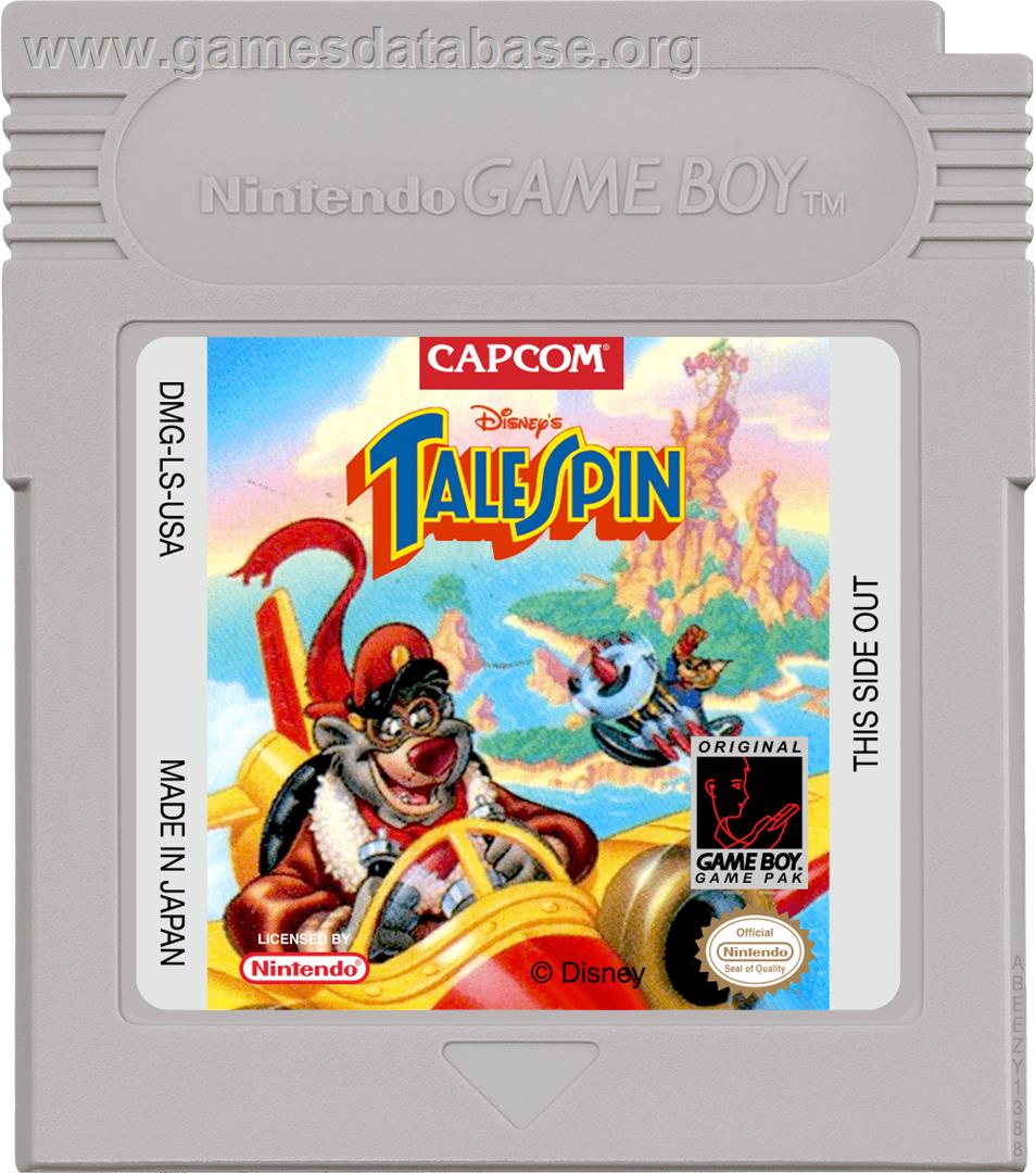 TaleSpin - Nintendo Game Boy - Artwork - Cartridge