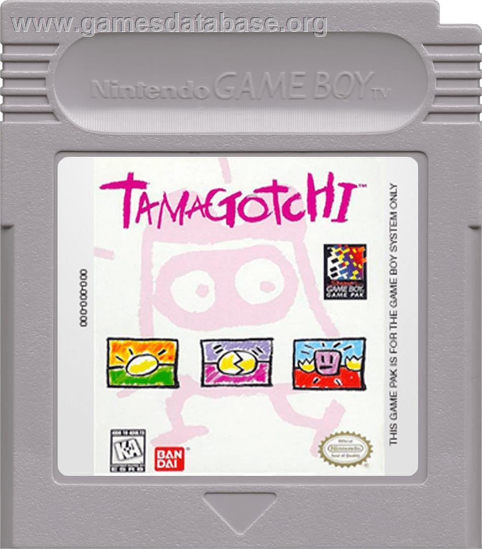 Tamagotchi: Osutchi & Mesutchi - Nintendo Game Boy - Artwork - Cartridge