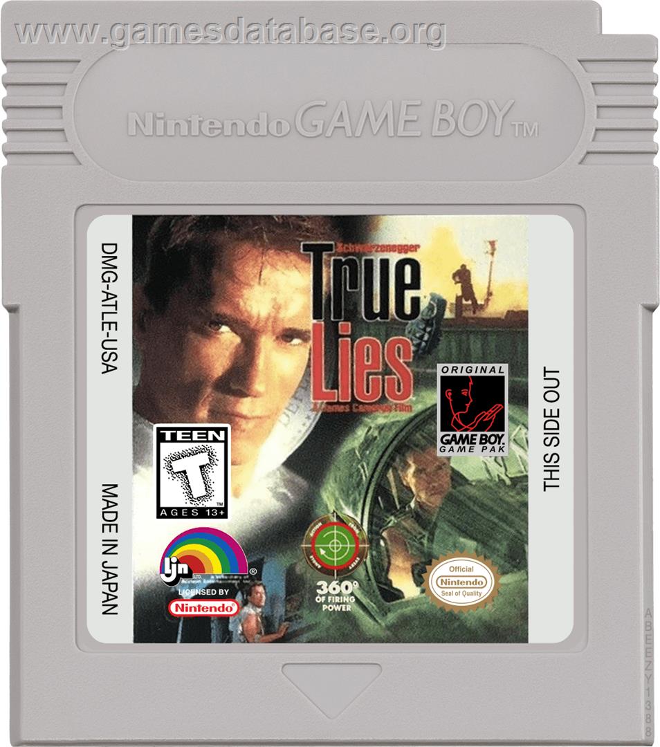 True Lies - Nintendo Game Boy - Artwork - Cartridge
