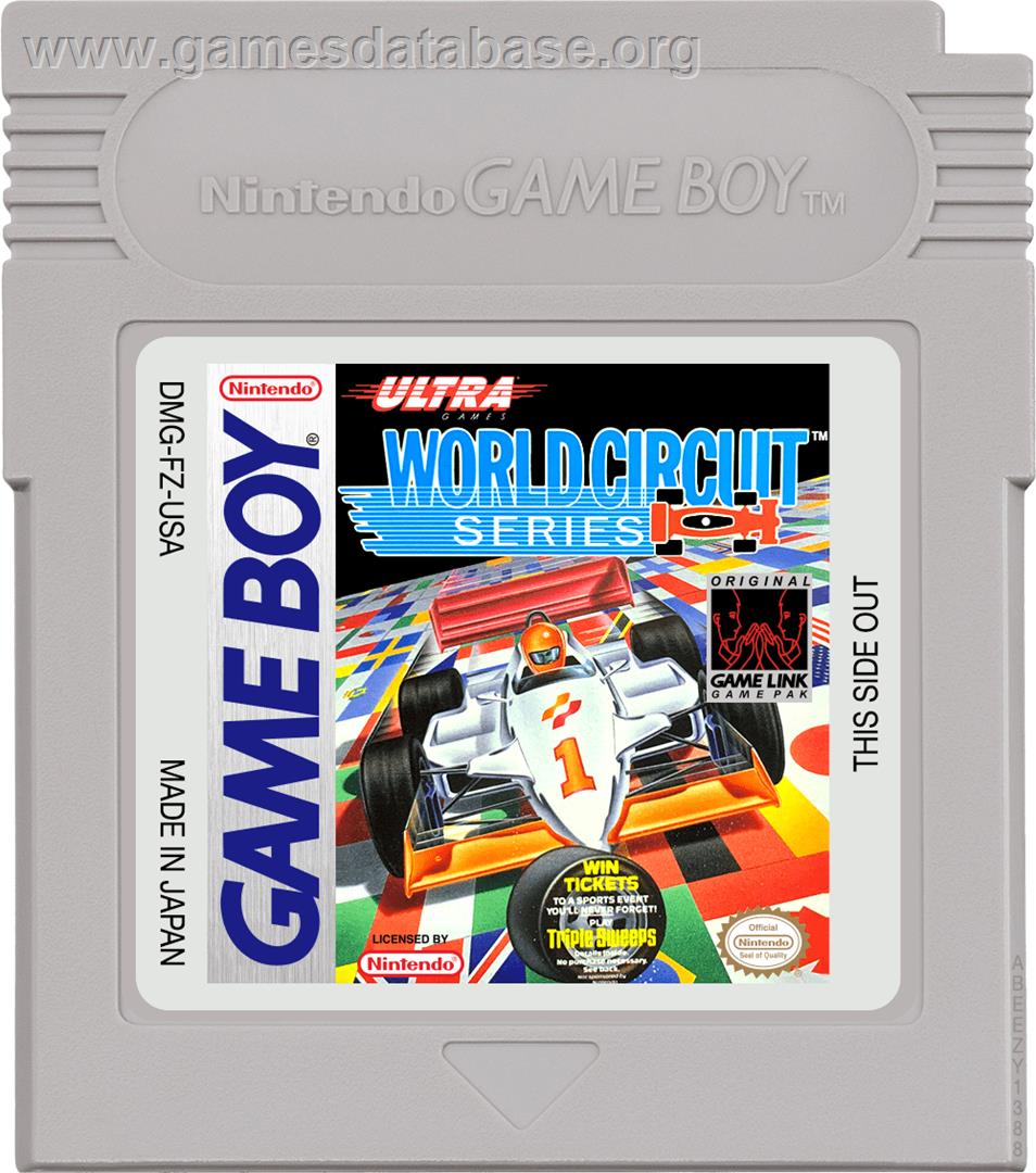 World Circuit Series - Nintendo Game Boy - Artwork - Cartridge