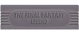 Top of cartridge artwork for Final Fantasy Legend on the Nintendo Game Boy.