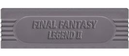 Top of cartridge artwork for Final Fantasy Legend 2 on the Nintendo Game Boy.