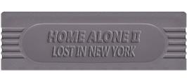 Top of cartridge artwork for Home Alone 2: Lost in New York on the Nintendo Game Boy.