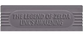 Top of cartridge artwork for Legend of Zelda: Link's Awakening on the Nintendo Game Boy.