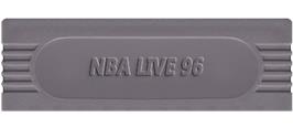 Top of cartridge artwork for NBA Live '96 on the Nintendo Game Boy.