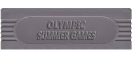 Top of cartridge artwork for Olympic Summer Games on the Nintendo Game Boy.