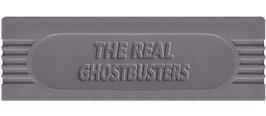 Top of cartridge artwork for Real Ghostbusters, The on the Nintendo Game Boy.