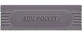 Top of cartridge artwork for Side Pocket on the Nintendo Game Boy.