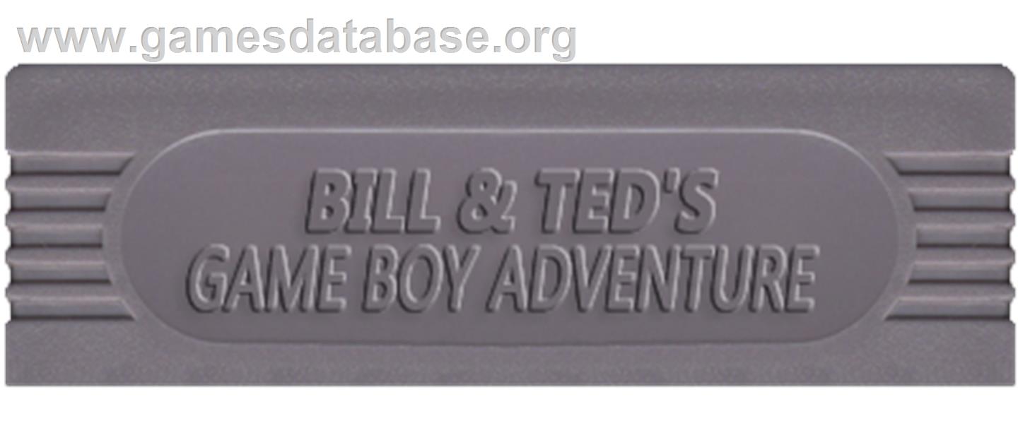 Bill & Ted's Excellent Game Boy Adventure - Nintendo Game Boy - Artwork - Cartridge Top