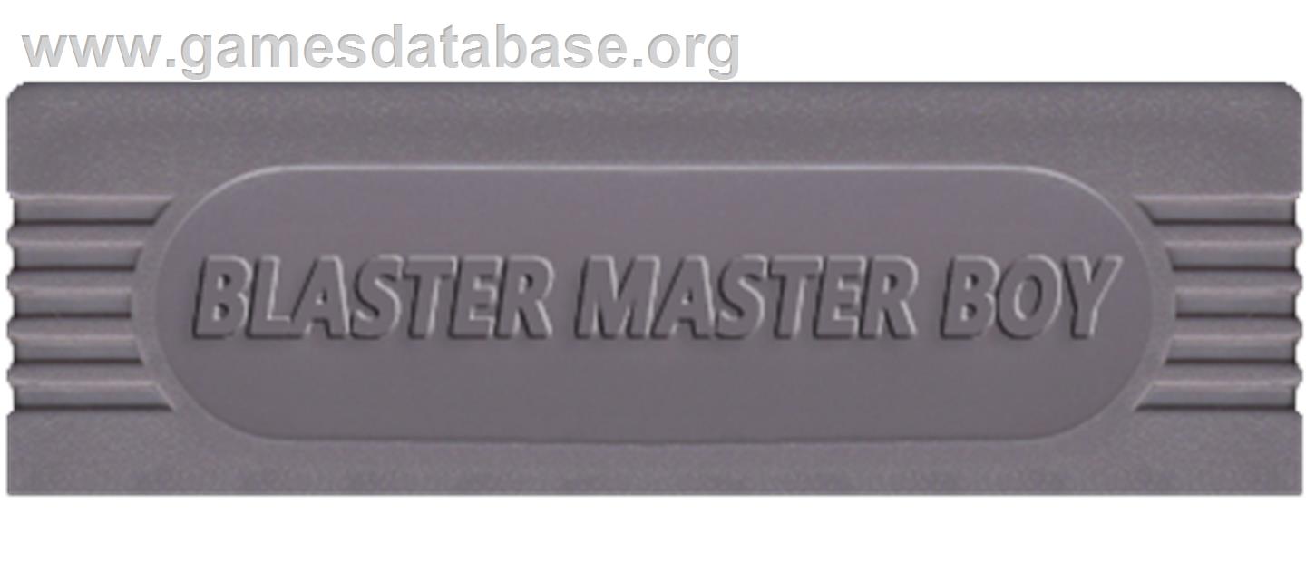 Blaster Master Boy - Nintendo Game Boy - Artwork - Cartridge Top