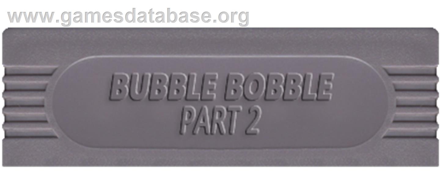 Bubble Bobble Part 2 - Nintendo Game Boy - Artwork - Cartridge Top