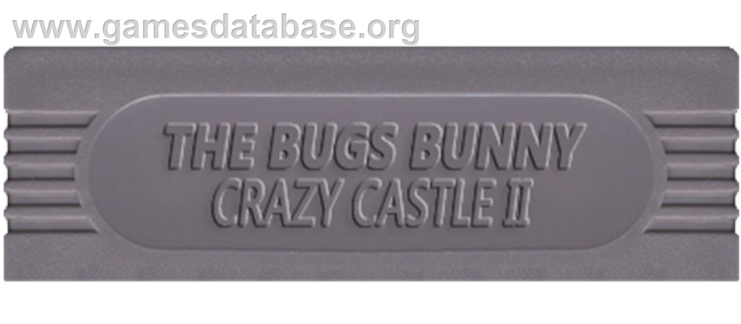 Bugs Bunny Crazy Castle 2 - Nintendo Game Boy - Artwork - Cartridge Top