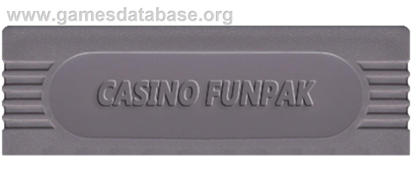 Casino FunPak - Nintendo Game Boy - Artwork - Cartridge Top
