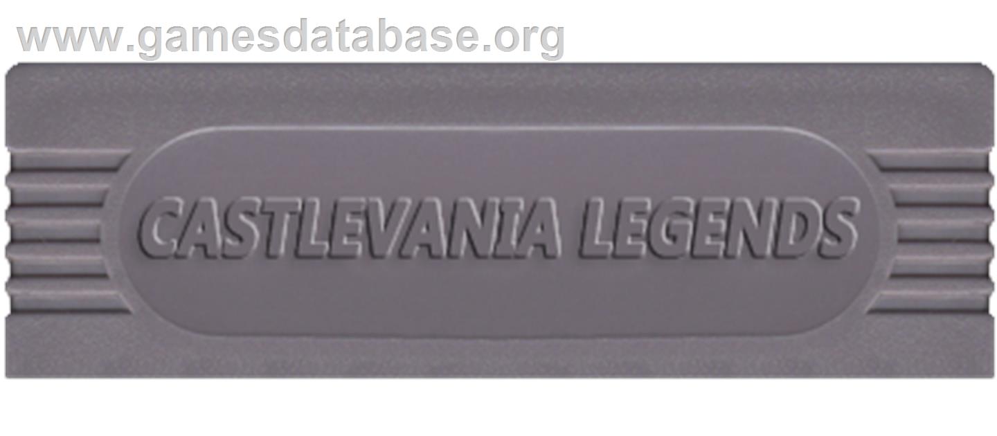 Castlevania: Legends - Nintendo Game Boy - Artwork - Cartridge Top