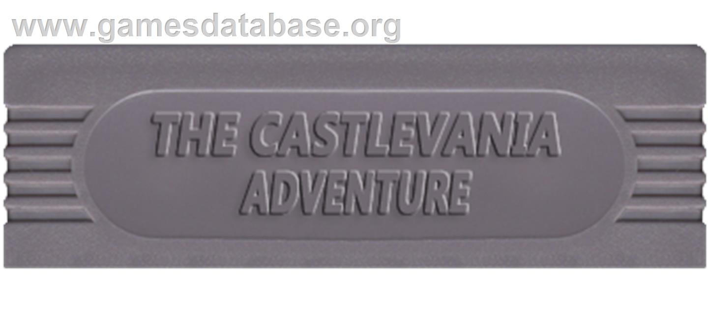 Castlevania: The Adventure - Nintendo Game Boy - Artwork - Cartridge Top
