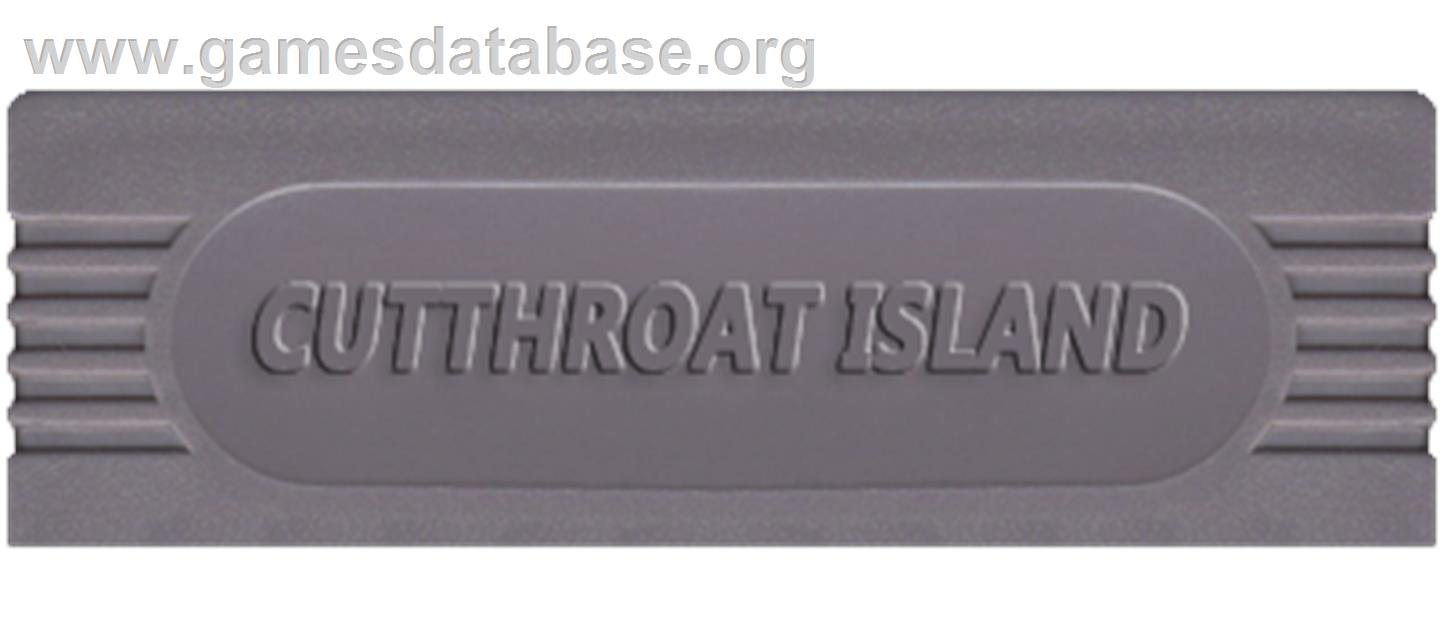 Cutthroat Island - Nintendo Game Boy - Artwork - Cartridge Top