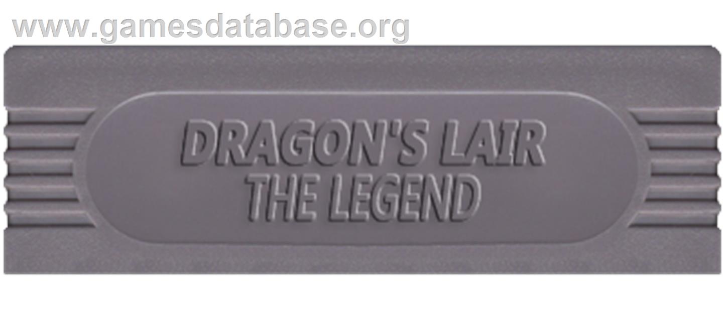 Dragon's Lair - The Legend - Nintendo Game Boy - Artwork - Cartridge Top