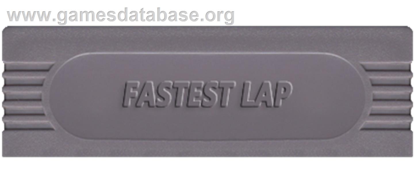 Fastest Lap - Nintendo Game Boy - Artwork - Cartridge Top