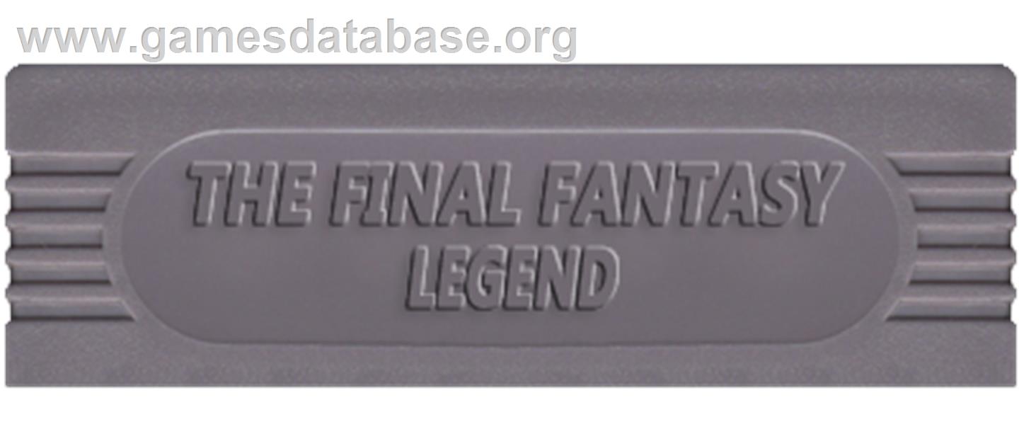 Final Fantasy Legend - Nintendo Game Boy - Artwork - Cartridge Top